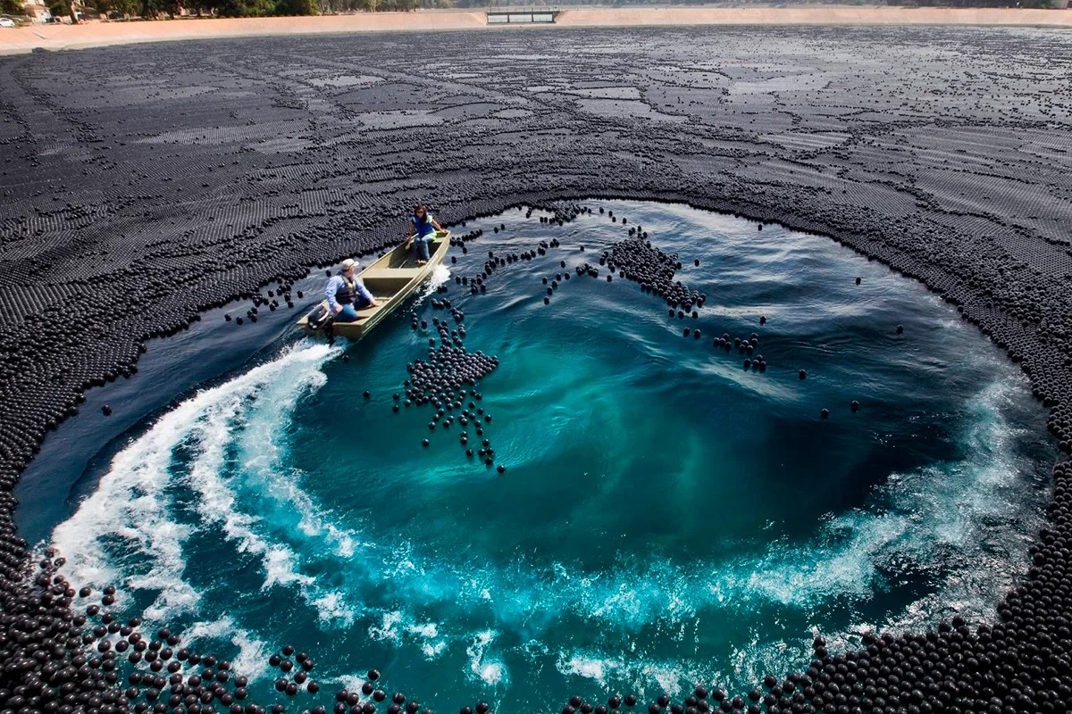 Technische Abdeckkugeln, Bird Balls Verdunstung vermeiden