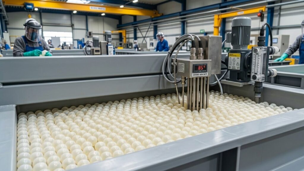 Sichere Galvanisierungsbecken Chemiebeständige Abdeckung