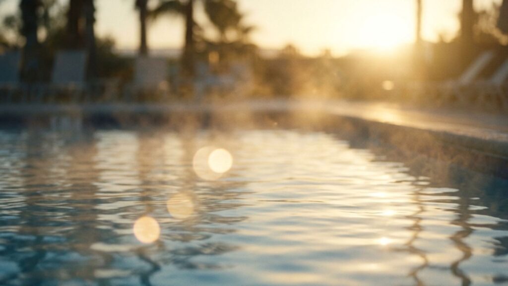Wasserverdunstung Schwimmbad Tabelle zur Berechnung von Wasserverlust